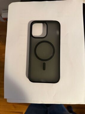 Black MagSafe-Compatible iPhone Case
